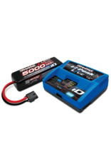 Traxxas TRA2996X Battery/charger completer pack (includes #2971 iD charger (1), #2889X 5000mAh 14.8V 4-cell 25C LiPo battery (1))
