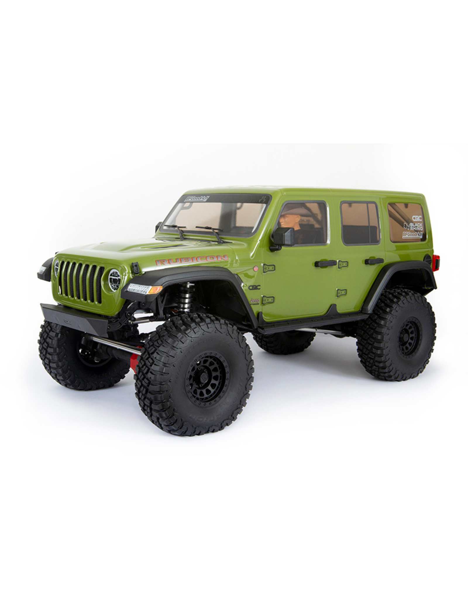 AXI05000T1 COMING SOON!! 1/6 SCX6 Jeep JLU Wrangler 4WD Rock Crawler RTR:  Green - HobbyQuarters