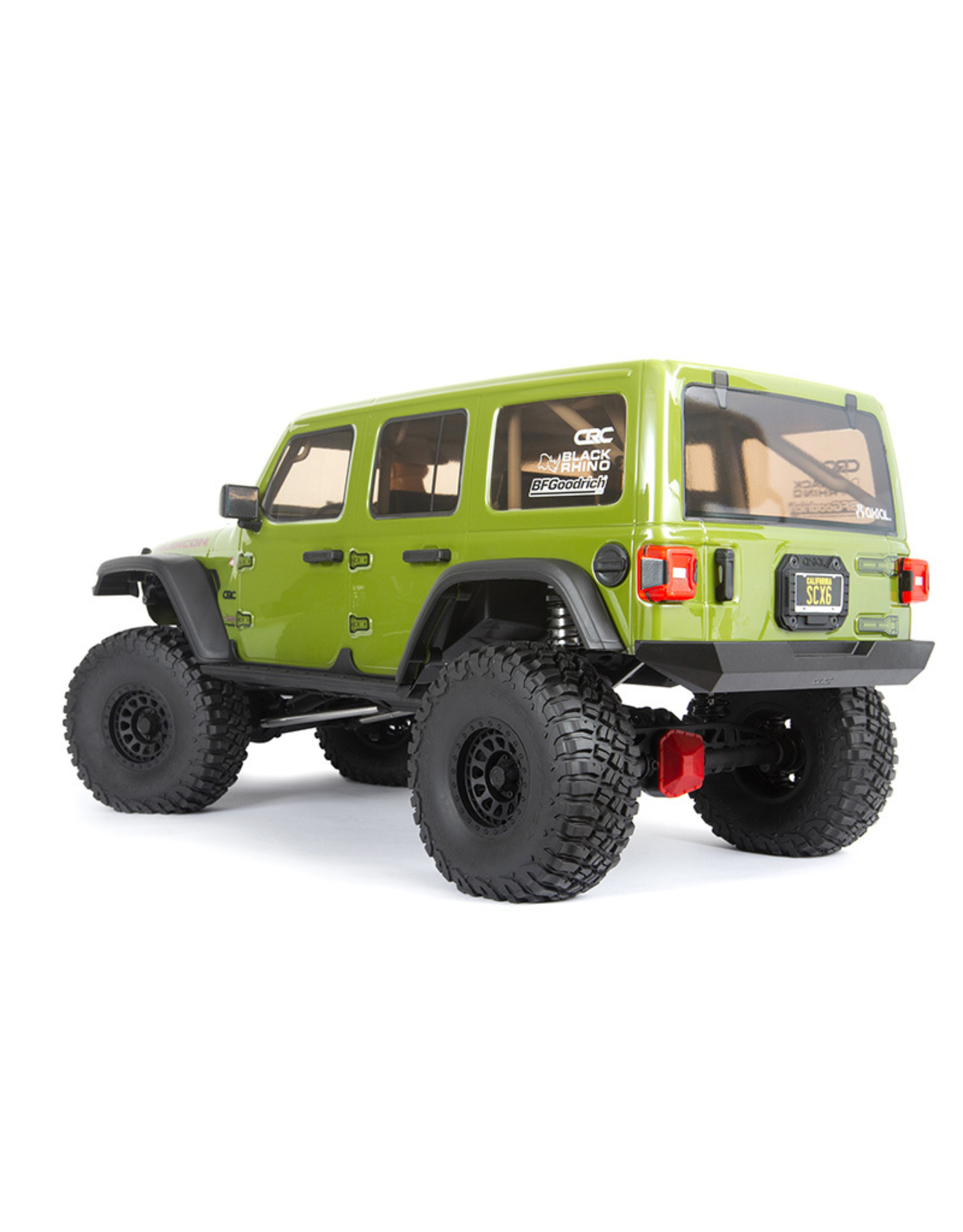 Axial AXI05000T1   1/6 SCX6 Jeep JLU Wrangler 4WD Rock Crawler RTR: Green