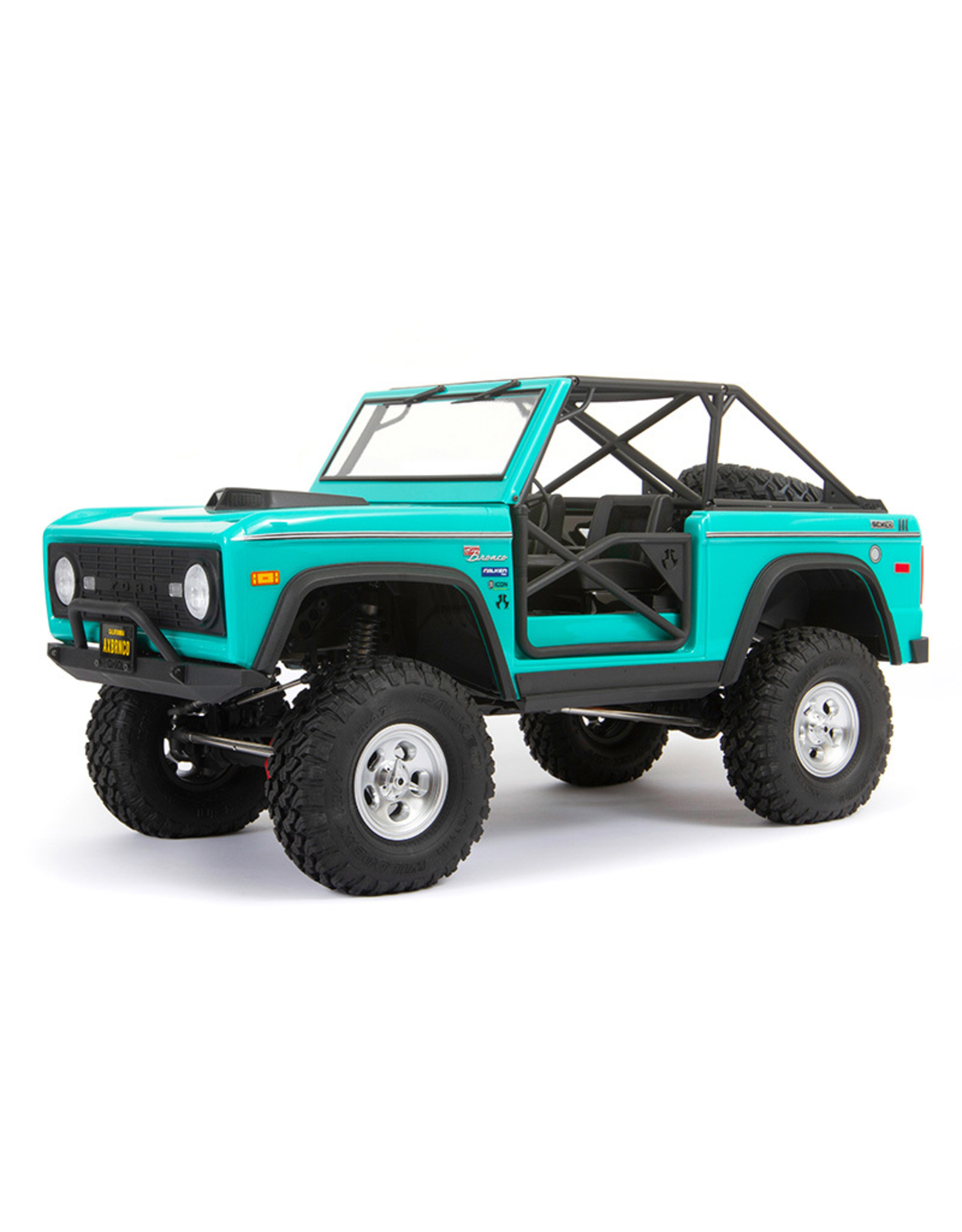 Axial AXI03014T1 1/10 SCX10 III Early Ford Bronco 4WD RTR Turquoise Blue