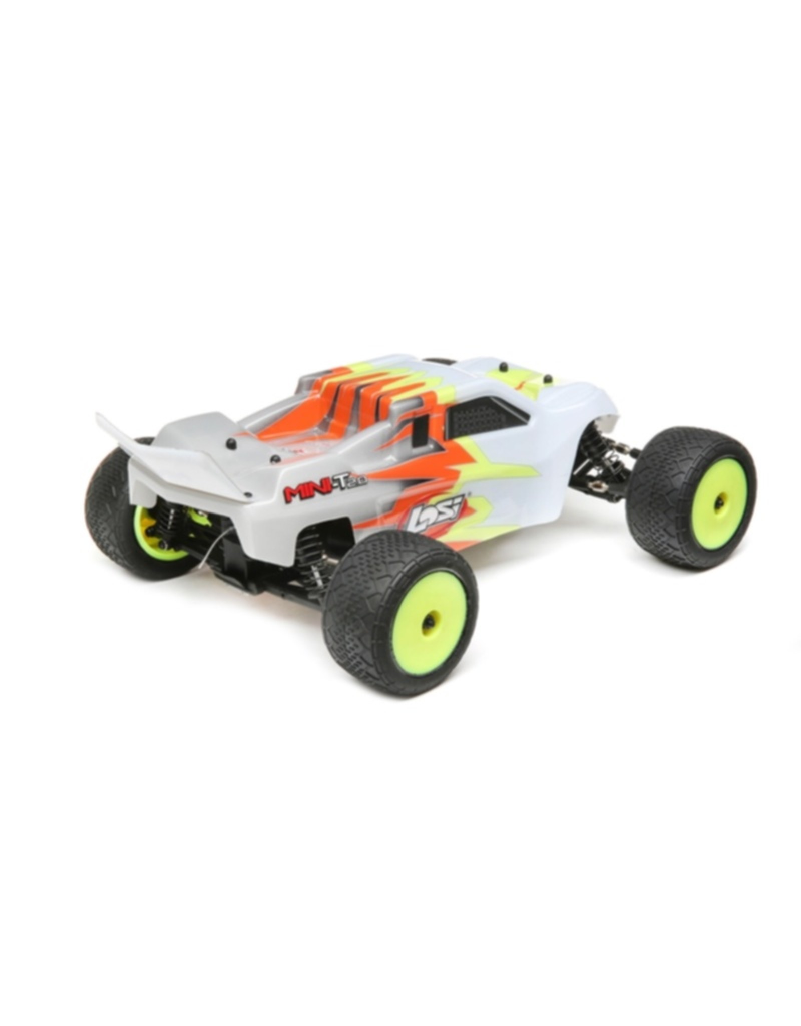 Losi LOS01015T3	Mini-T 2.0 RTR, Gray/White: 1/18 2wd