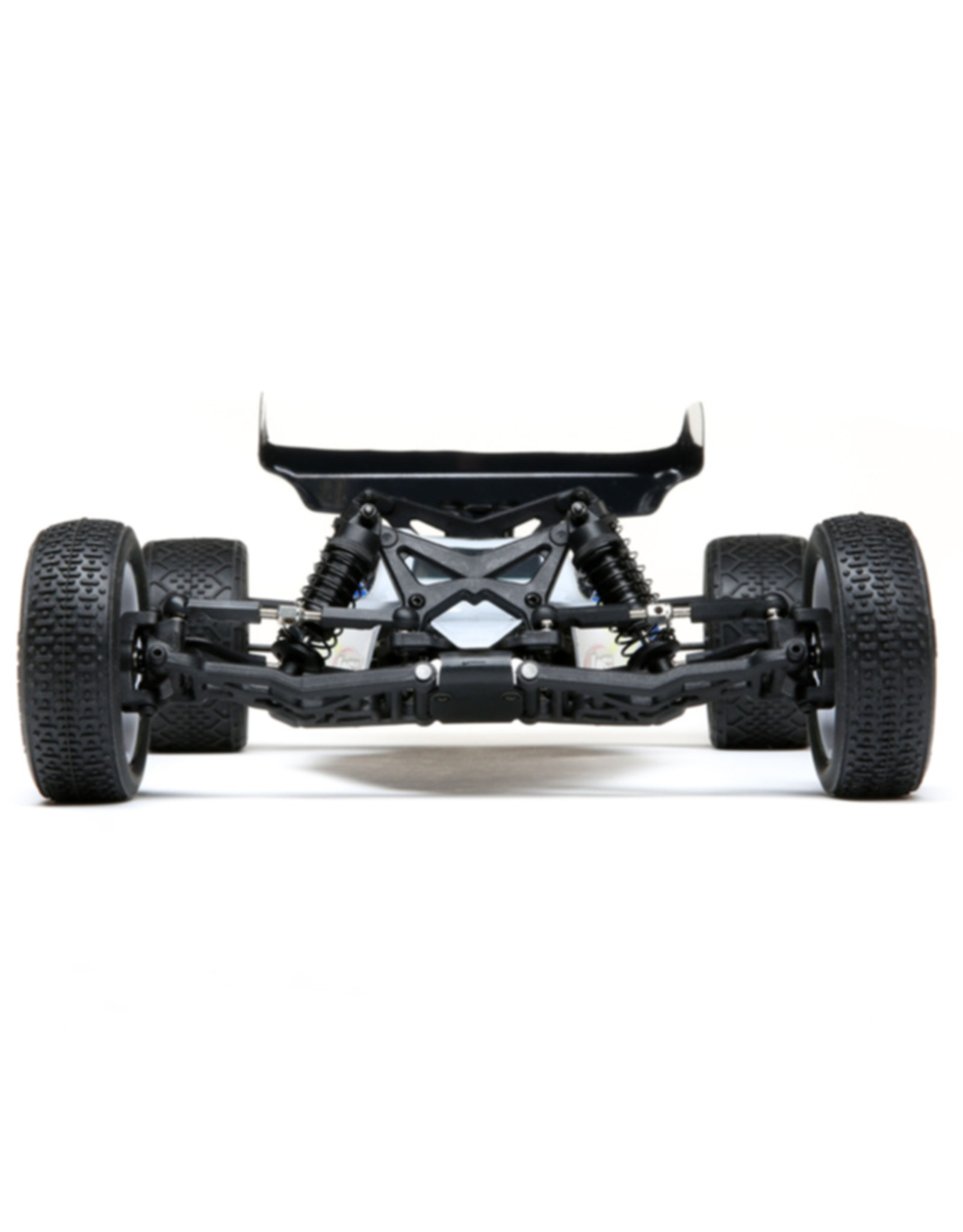 Losi LOS01016T2 1/16 Mini-B Brushed RTR 2WD Buggy, Black/White