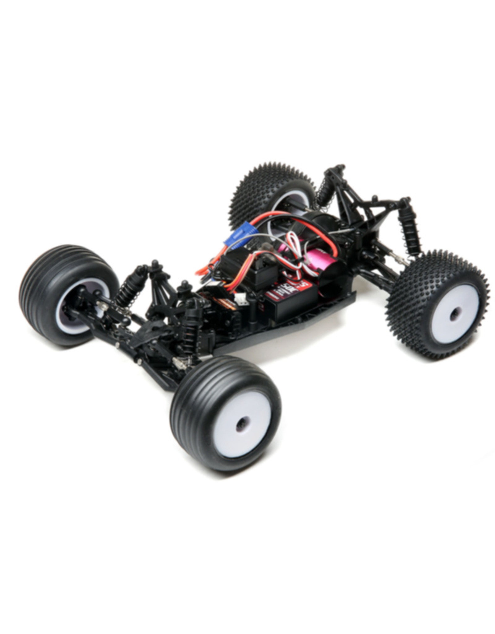 Losi LOS01019T1 1/18 Mini-T 2.0 2WD Stadium Truck Brushless RTR, Red