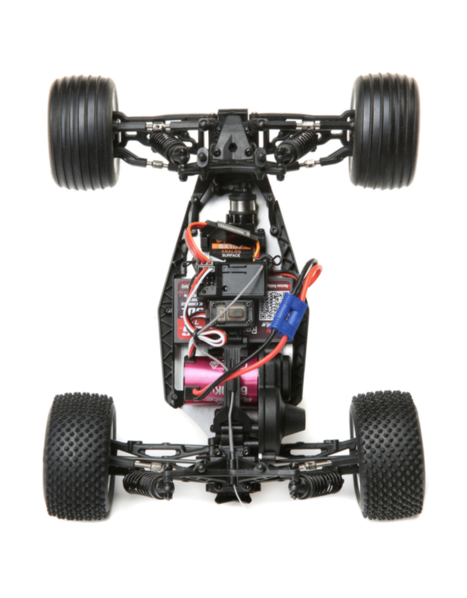 Losi LOS01019T1 1/18 Mini-T 2.0 2WD Stadium Truck Brushless RTR, Red