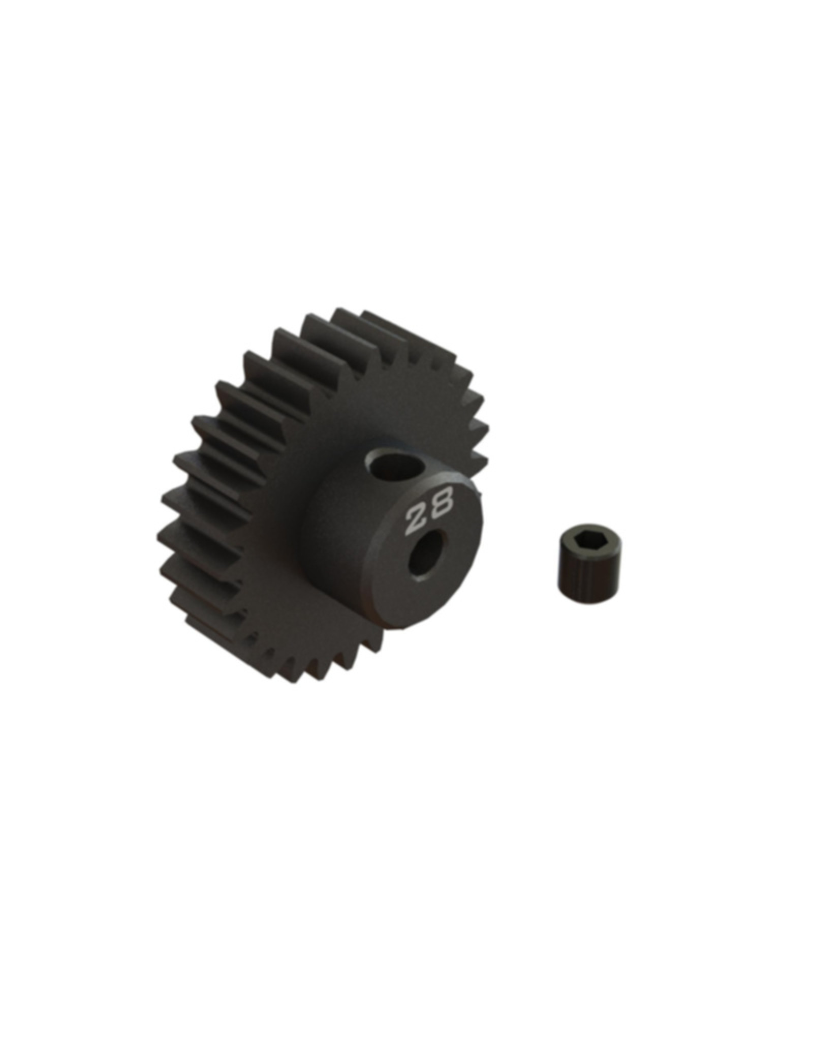 Arrma ARA311090   28T 0.8Mod 1/8" Bore CNC Steel Pinion Gear