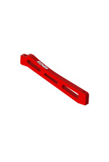 Arrma ARA320564  Front Center Chassis Brace Aluminum 98mm Red