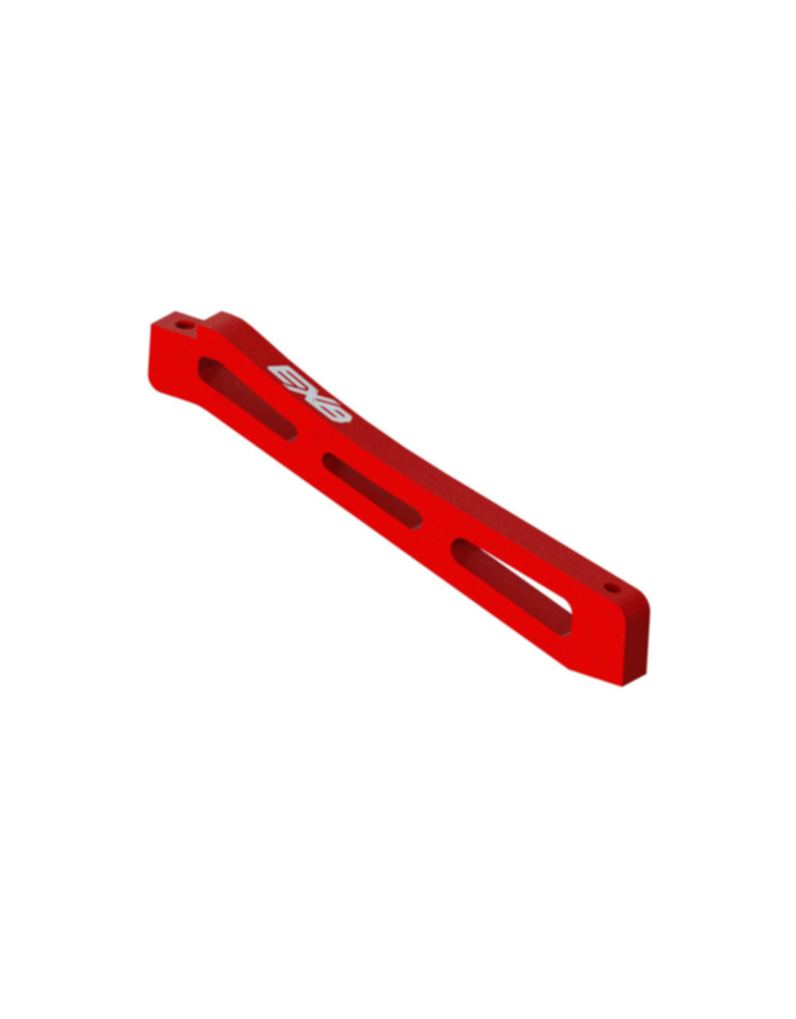 Arrma ARA320564  Front Center Chassis Brace Aluminum 98mm Red