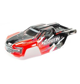 Arrma ARA406156	Kraton 6S BLX Painted Decaled Trimmed Body (Red)