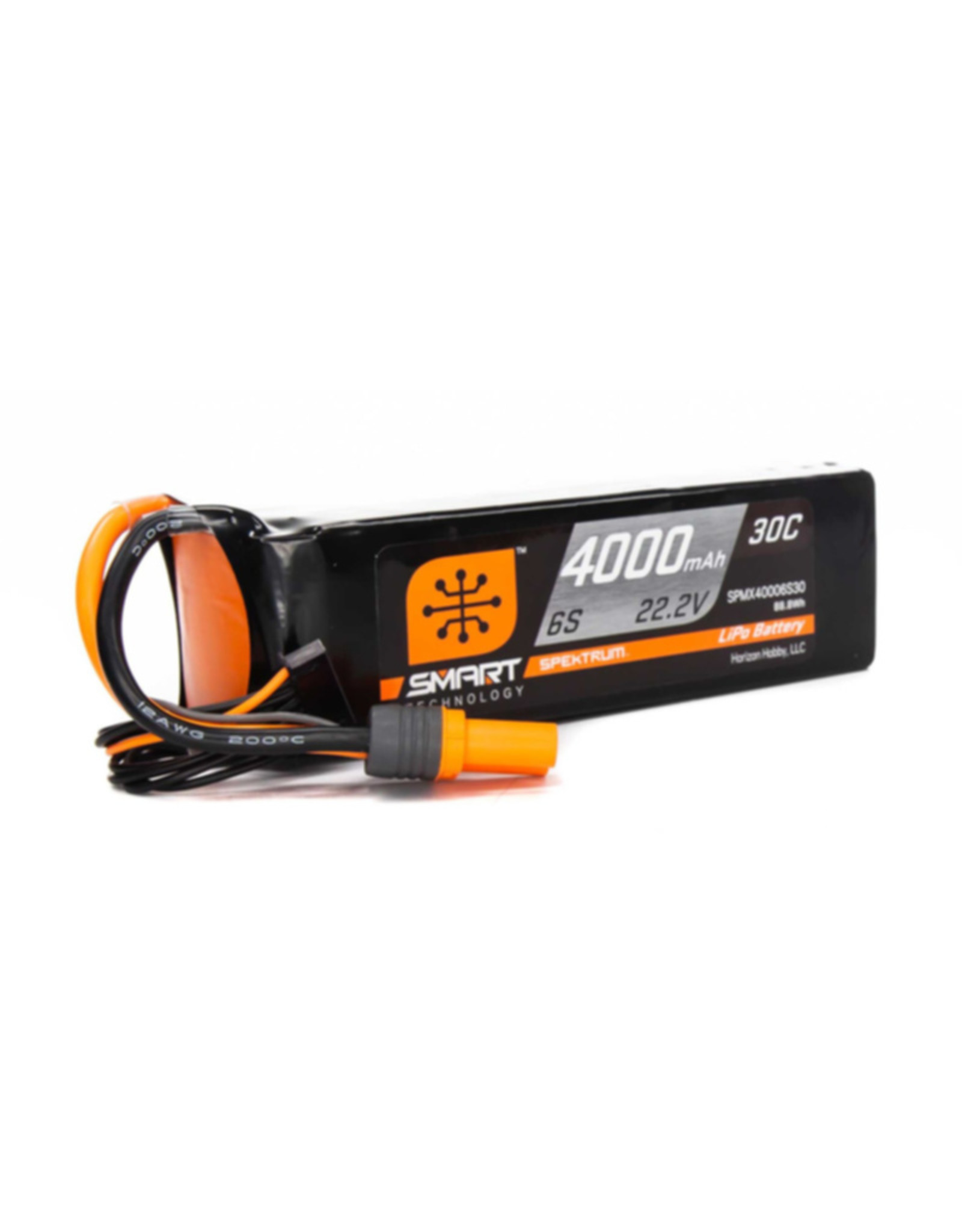 SPMX40006S30  4000mAh 6S 22.2V Smart LiPo Battery 30C; IC5