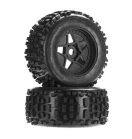 Arrma AR510092 dBoots Backflip MT 6S Tire Wheel Set
