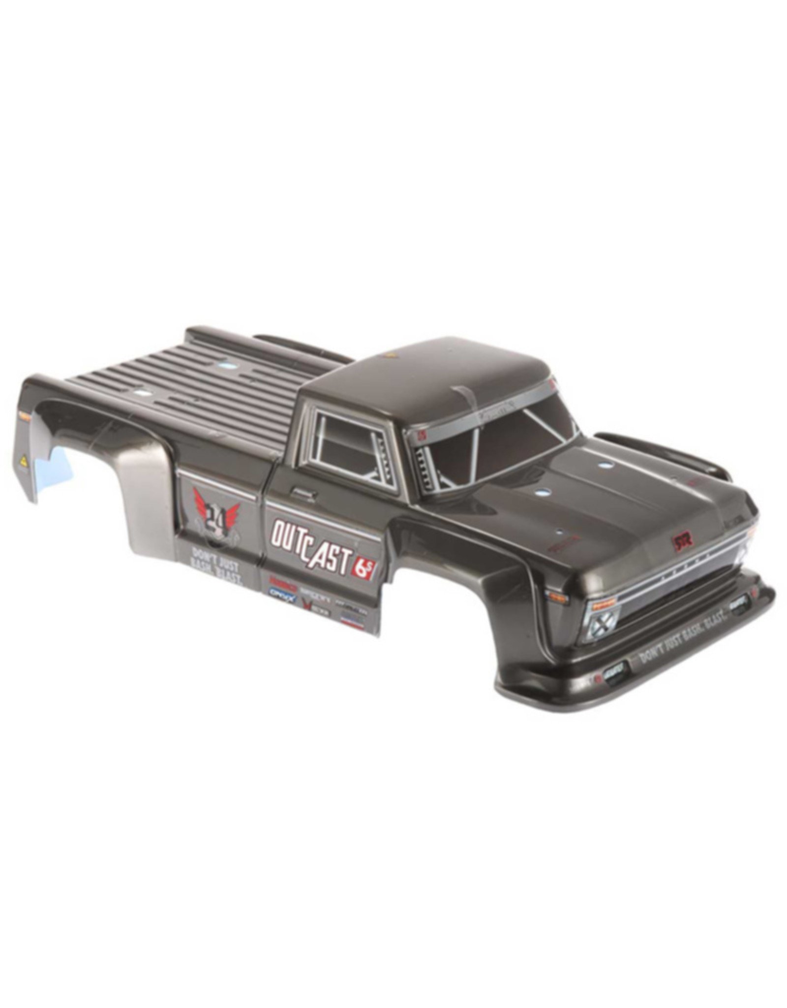 Arrma AR406097 Body Silver Outcast