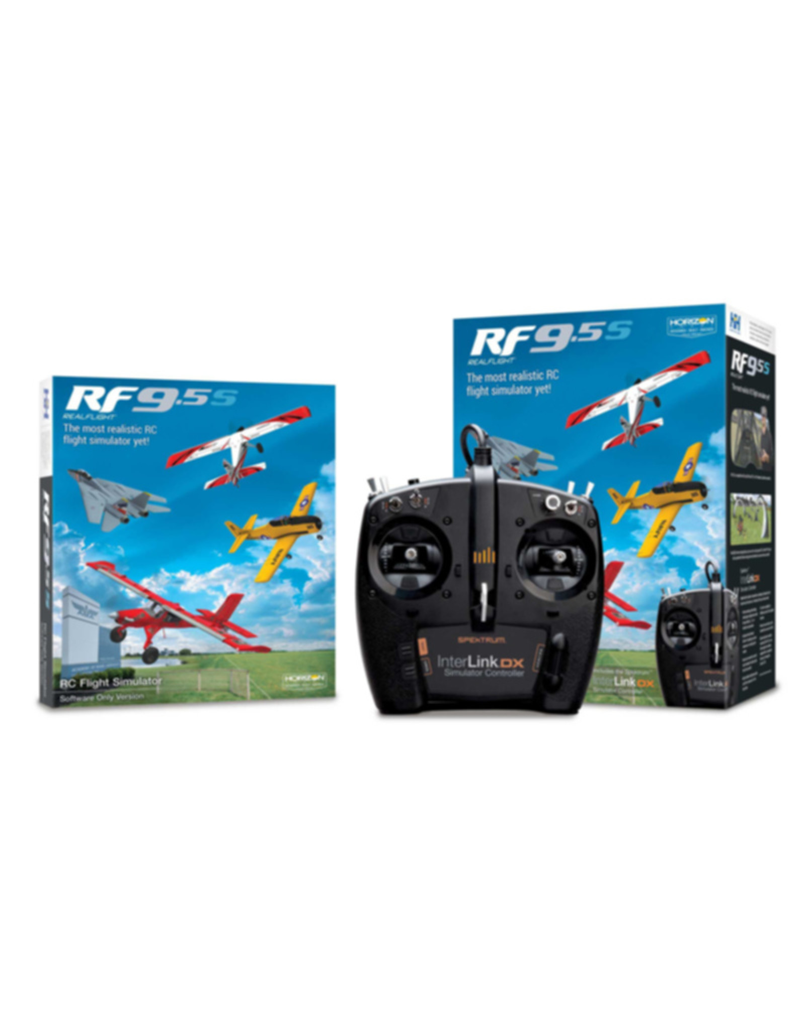 RFL1200S RealFlight 9.5S Flight Sim W/ Interlink Controller