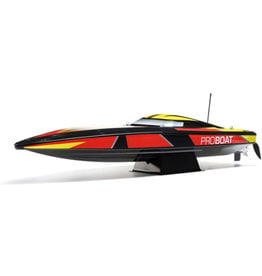 Proboat PRB08032V2T1 Sonicwake V2 36" Self-Righting, BL, Black: RTR