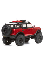 Axial AXI00006T1 1/24 SCX24 2021 Ford Bronco 4WD Truck RTR, Red