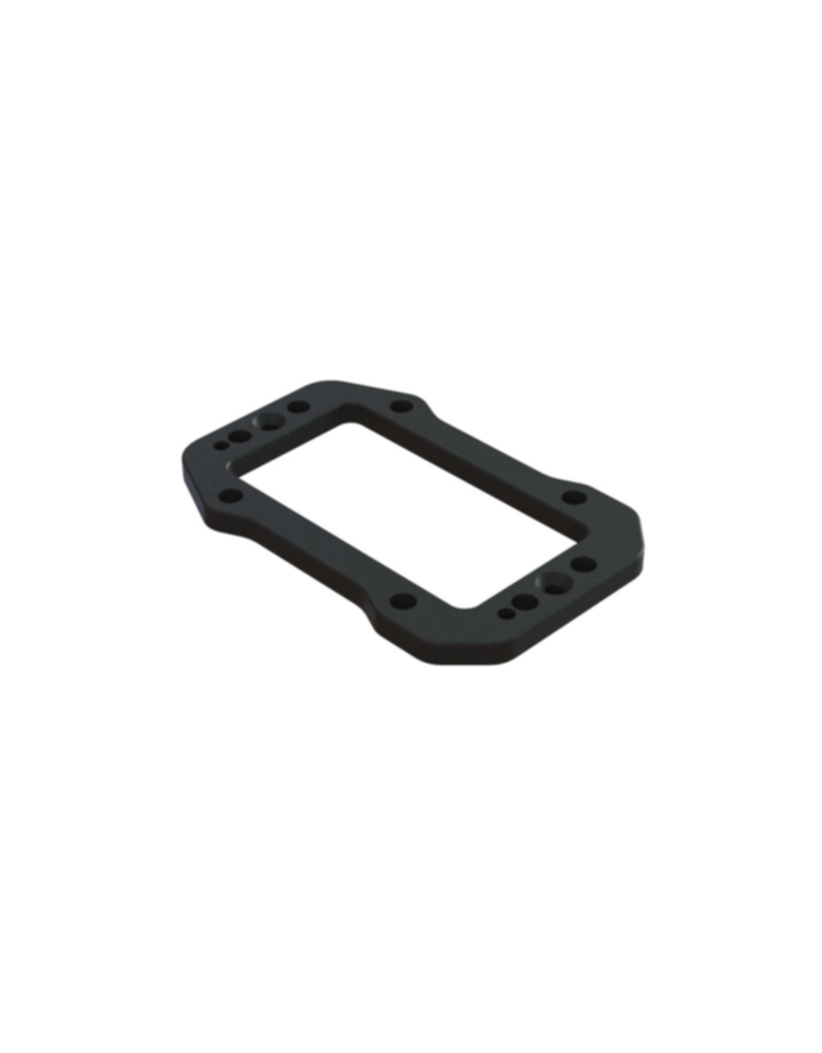 Arrma ARA320649  Aluminum Servo Mount Plate Black