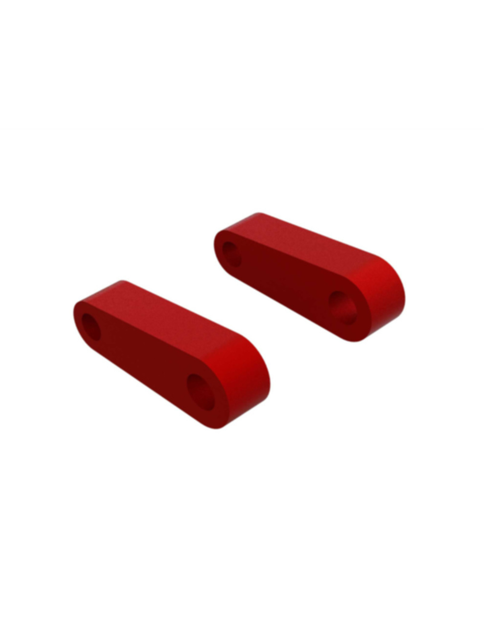 Arrma ARA330594 Aluminum Fr Suspension Mounts (Red) (2)