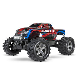 Traxxas TRA67054-61  STAMPEDE 4X4 BRUSHED W/ LED LIGHTS RED