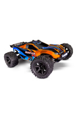 Traxxas TRA67064-61  RUSTLER 4X4 BRUSHED W/ LED LIGHTS ORNG