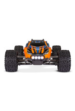 Traxxas TRA67064-61  RUSTLER 4X4 BRUSHED W/ LED LIGHTS ORNG