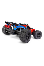 Traxxas TRA67064-61  RUSTLER 4X4 BRUSHED W/ LED LIGHTS RED
