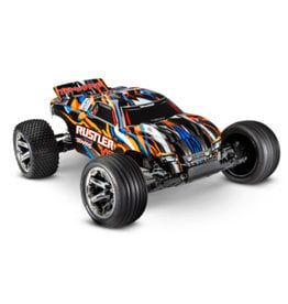 Traxxas TRA37076-74 RUSTLER VXL W/ MAGNUM 272R ORNG