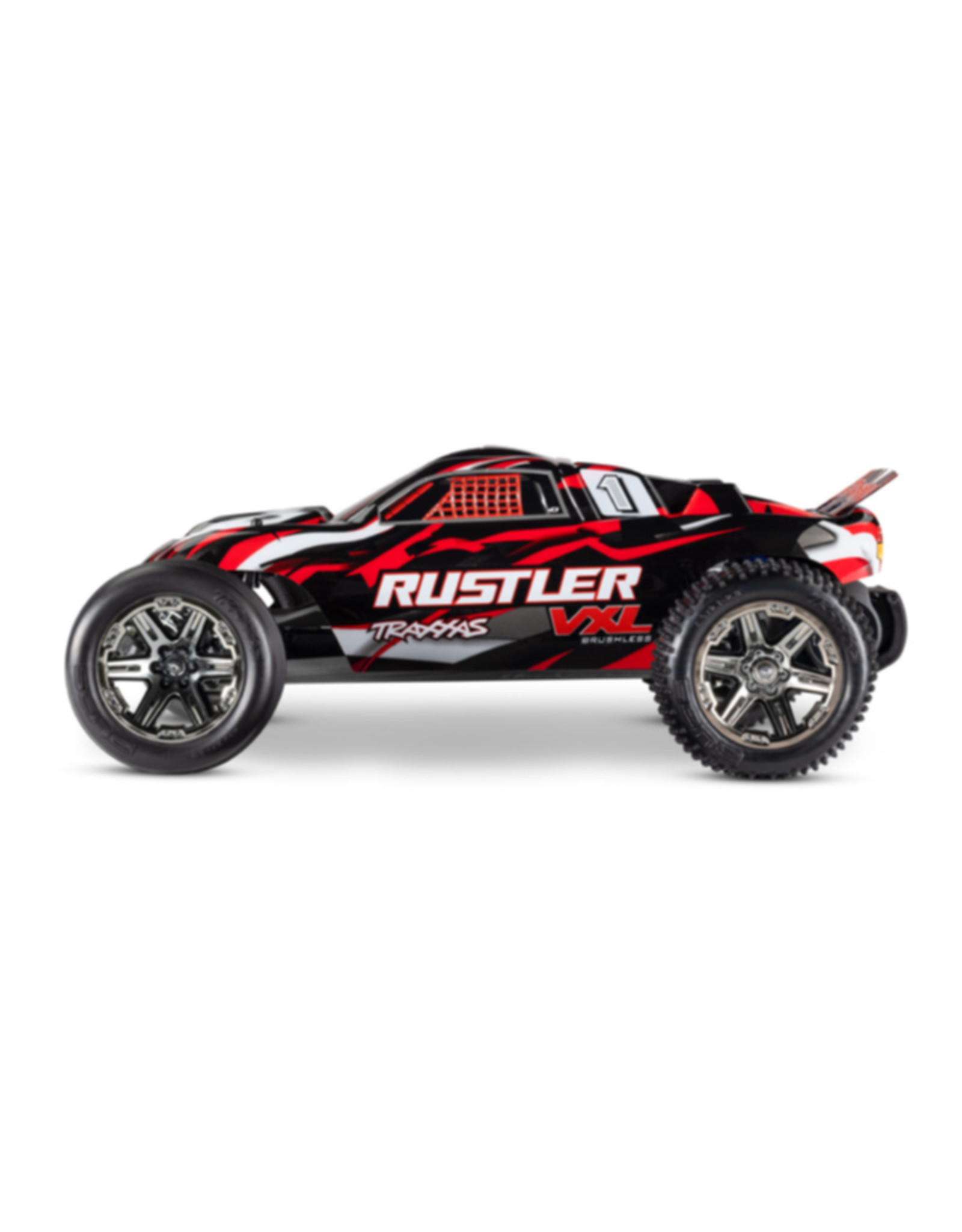 Traxxas TRA37076-74 RUSTLER VXL W/ MAGNUM 272R RED