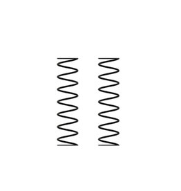 Arrma ARA330573 Shock Springs: 130mm 2.21N/mm (12.62lb/in)(2)
