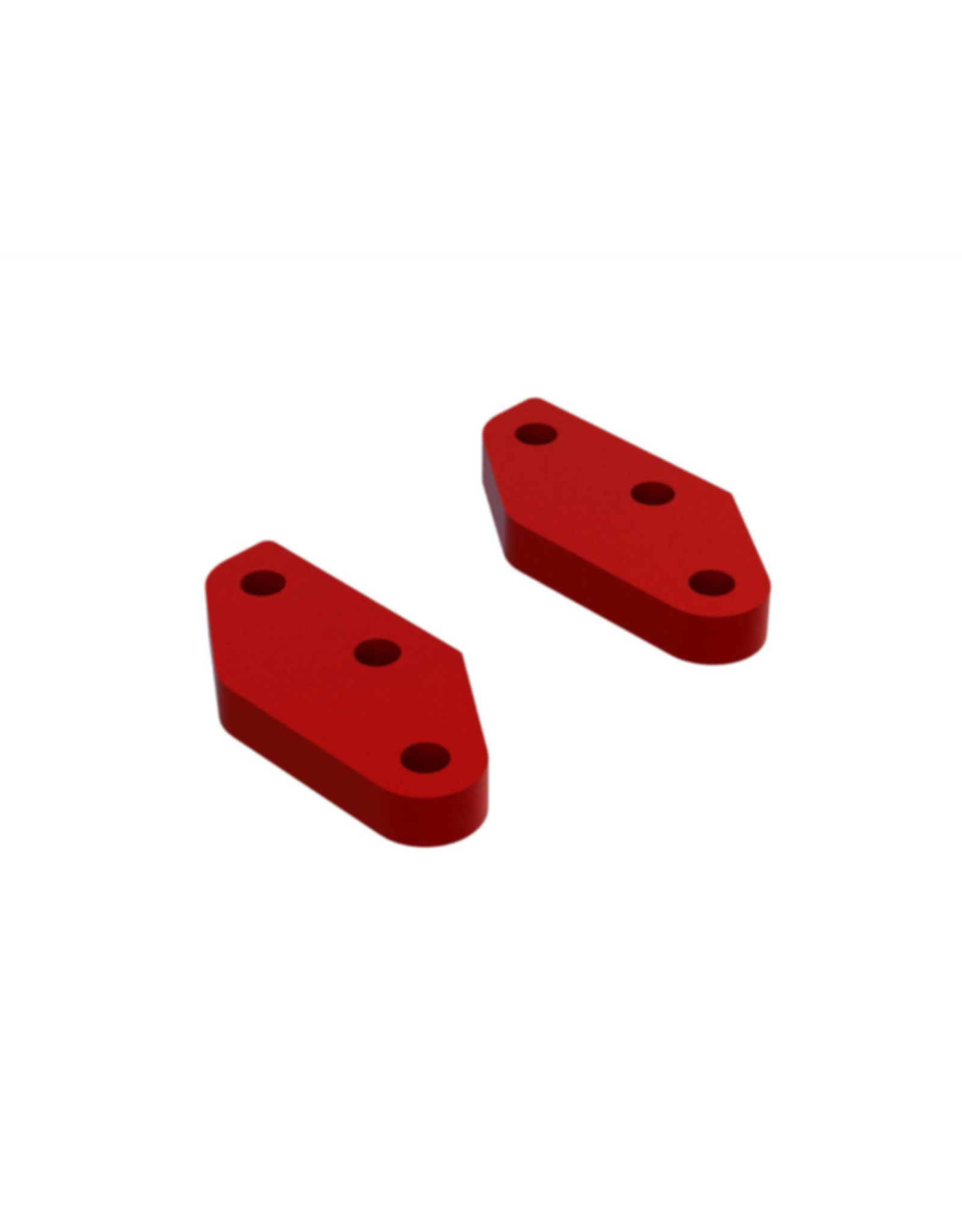 Arrma ARA340158 Aluminum Steering Plate A (Red) (2)