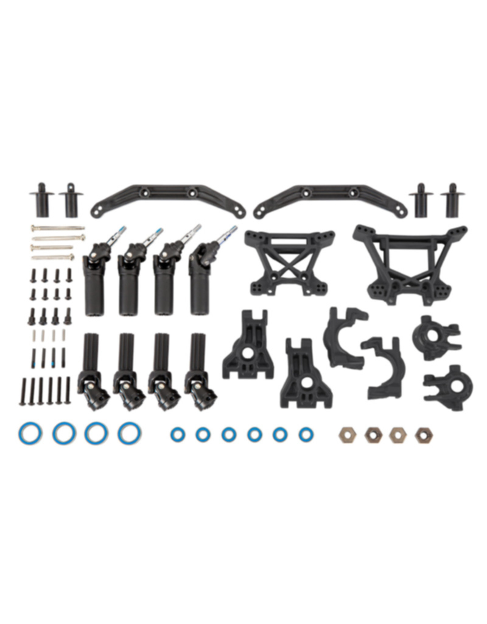 Traxxas TRA9080  DRIVELINE & SUSPENSION KIT BLK