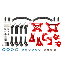 Traxxas TRA9080R  DRIVELINE & SUSPENSION KIT RED