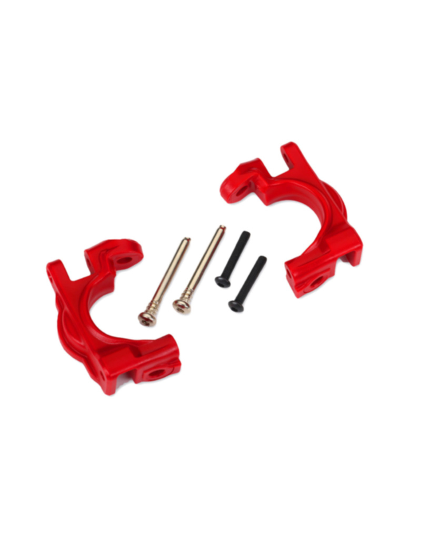 Traxxas TRA9032R  CASTER BLOCKS RED L&R