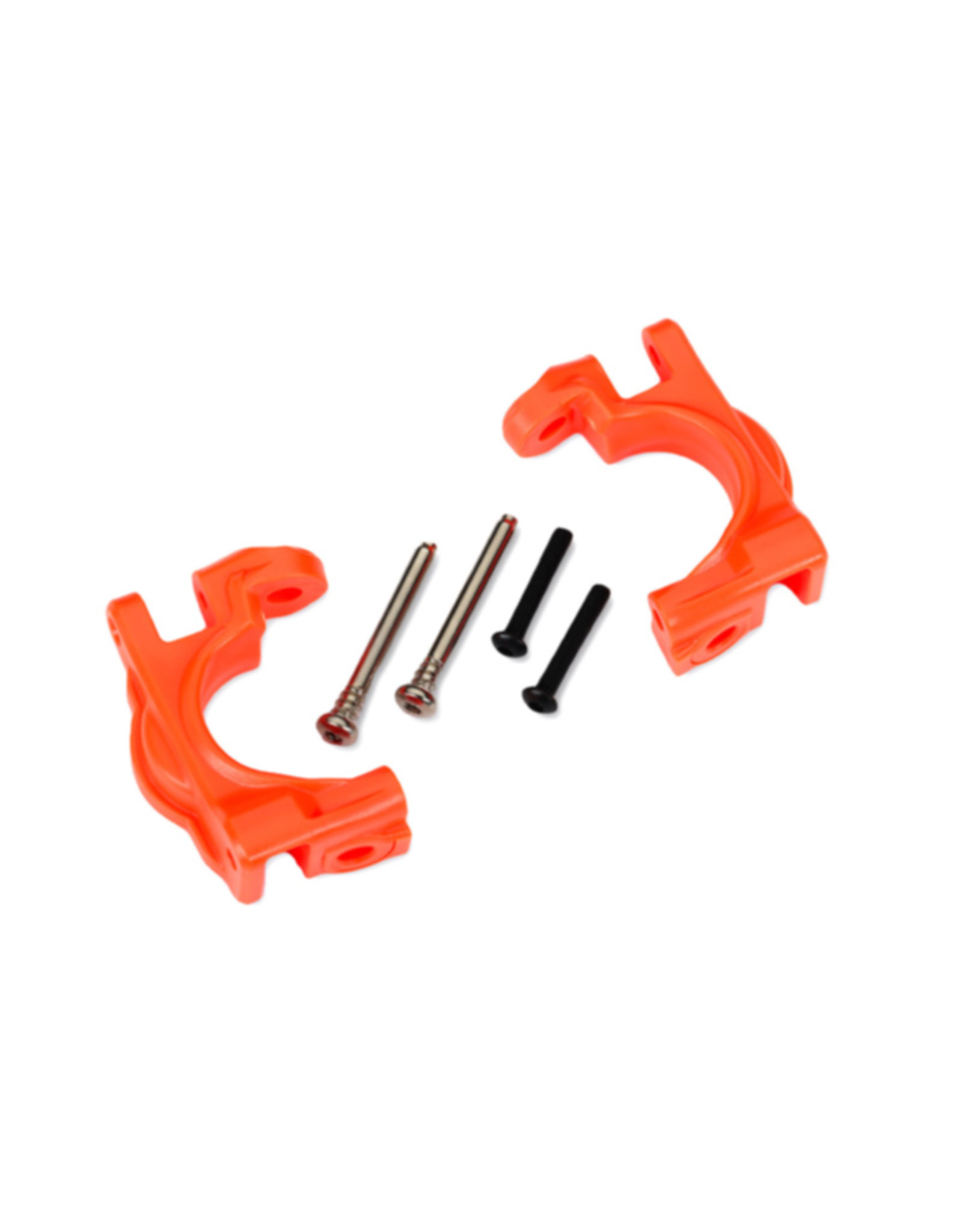 Traxxas TRA9032T  CASTER BLOCKS ORANGE  L&R