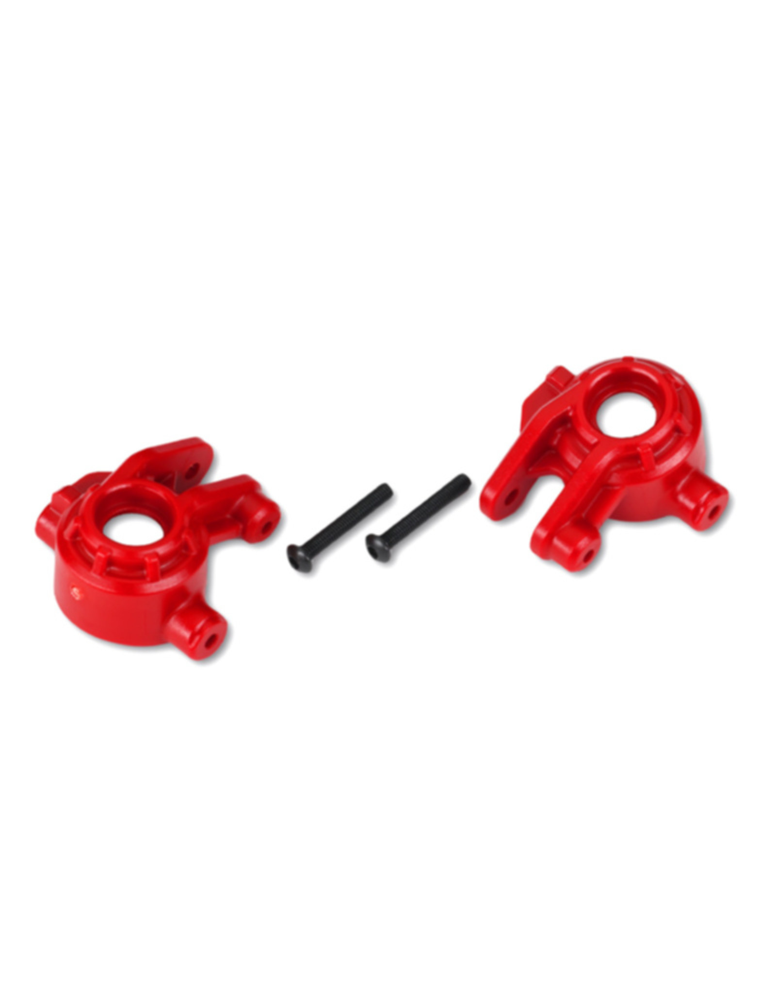 Traxxas TRA9037R  STEERING BLOCKS RED L&R