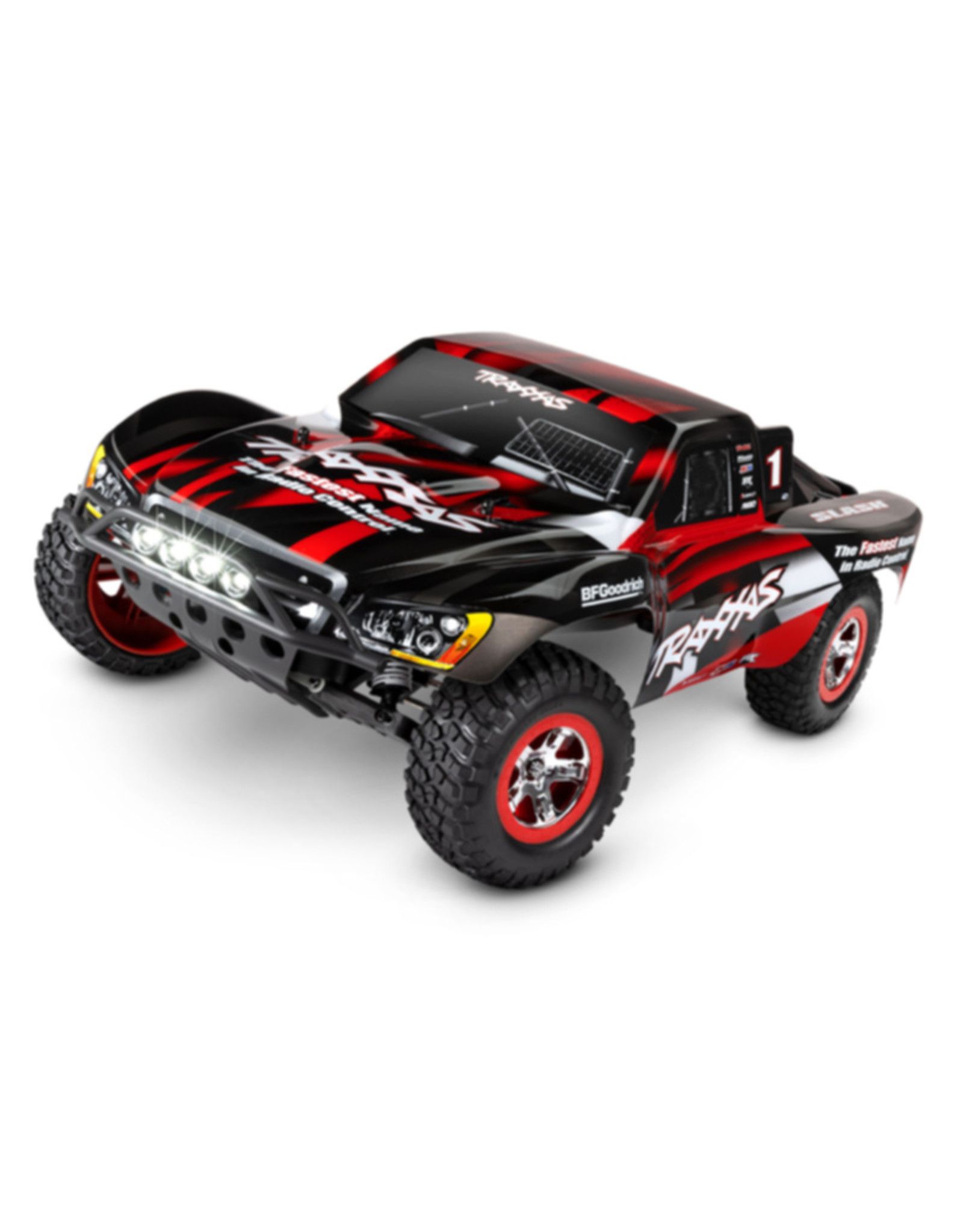 Traxxas TRA58034-61  SLASH 2WD WITH LED LIGHTS  RED