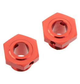 Arrma AR310447 Wheel Hex Aluminum 13.6mm Red Typhon (2)