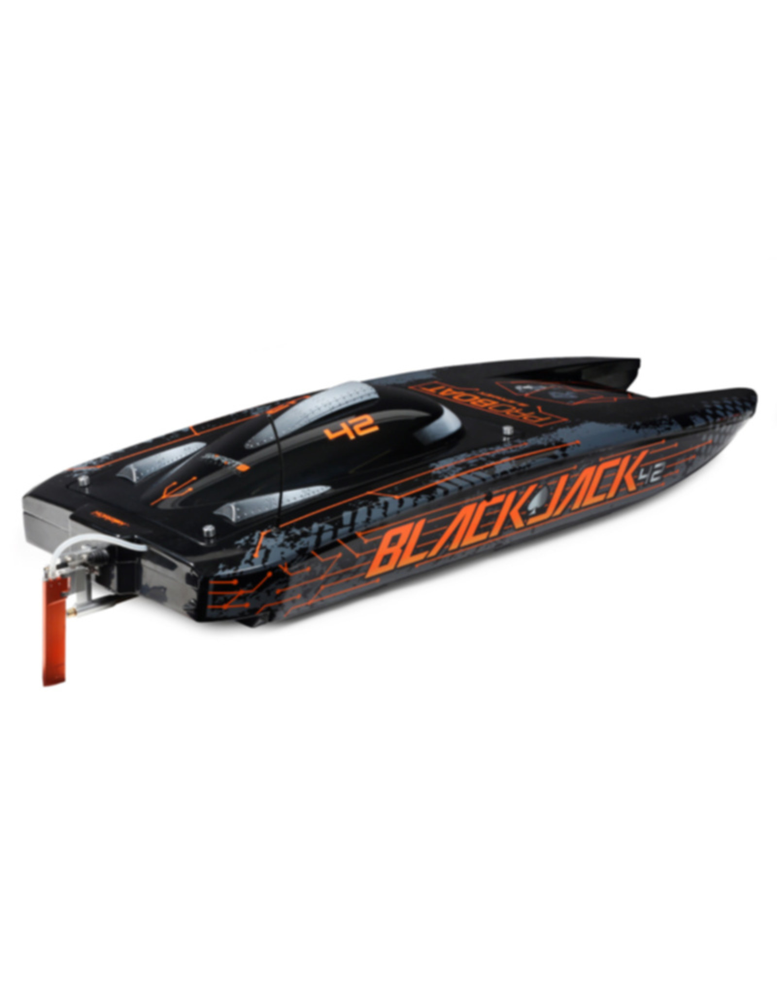 Proboat PRB08043T1 Blackjack 42-inch Brushless 8S Cat,BLK/ORG:RTR