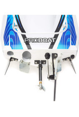 Proboat PRB08032T1 BLUE Sonicwake 36" Self-Righting Brushless Deep-V RTR, White