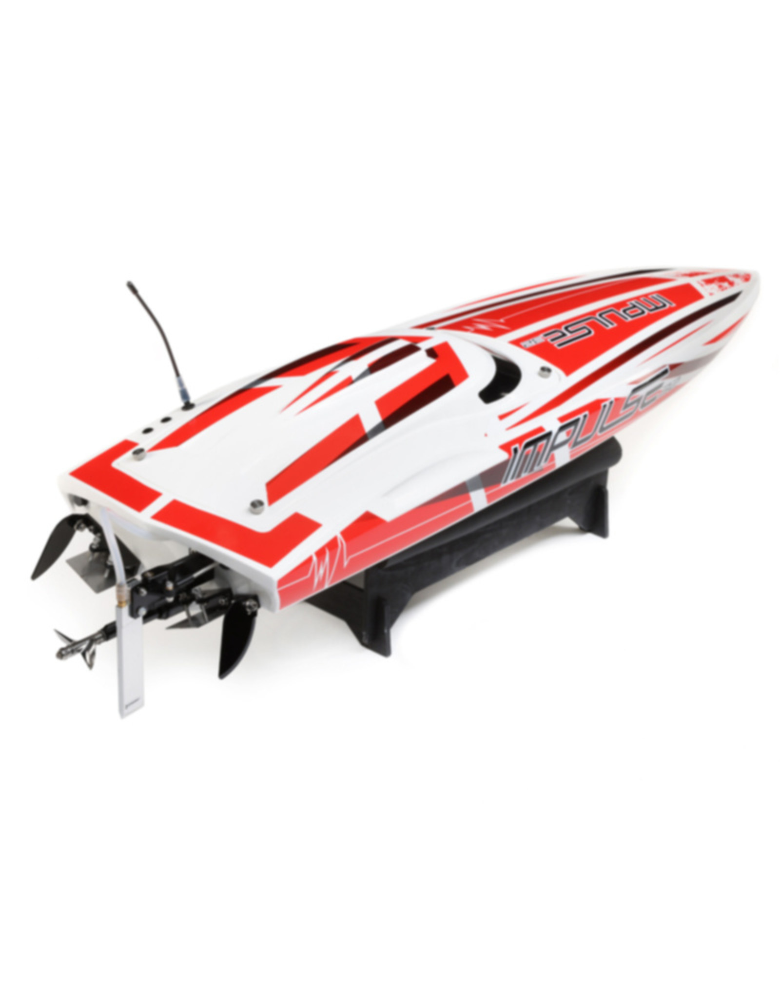 Proboat PRB08037T2	Impulse 32, 32", Deep-V, Brushless, Smart: RTR  white and red