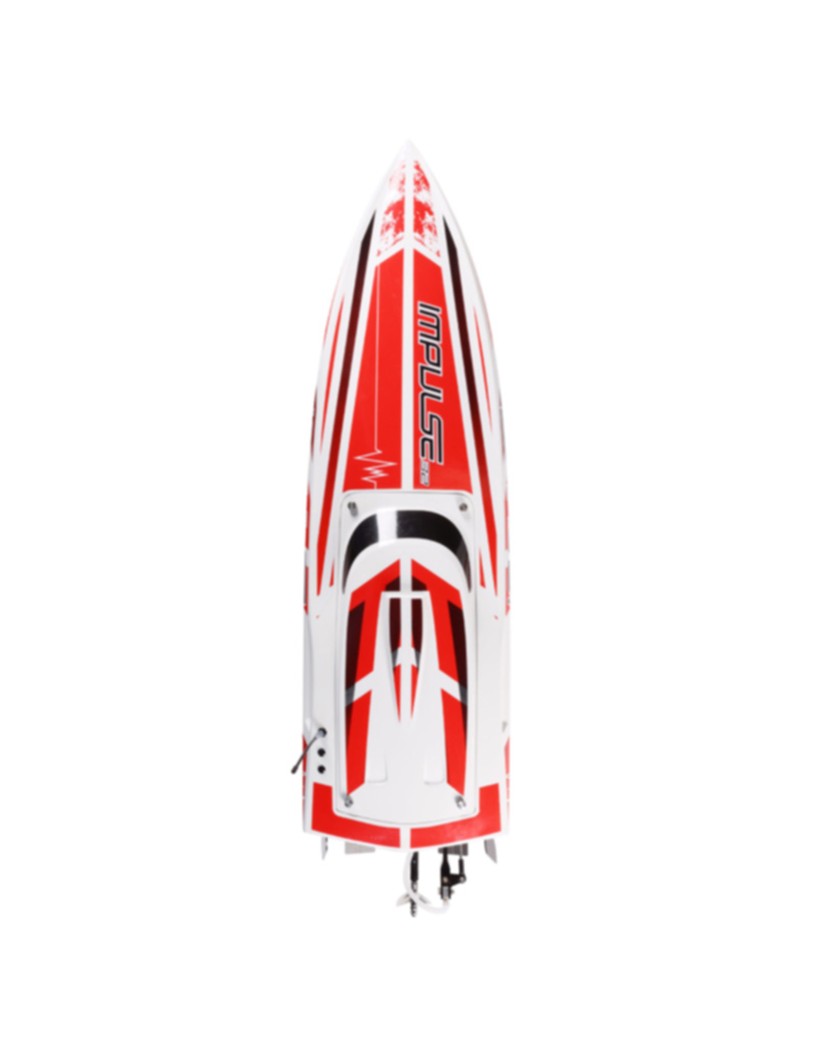 Proboat PRB08037T2	Impulse 32, 32", Deep-V, Brushless, Smart: RTR  white and red