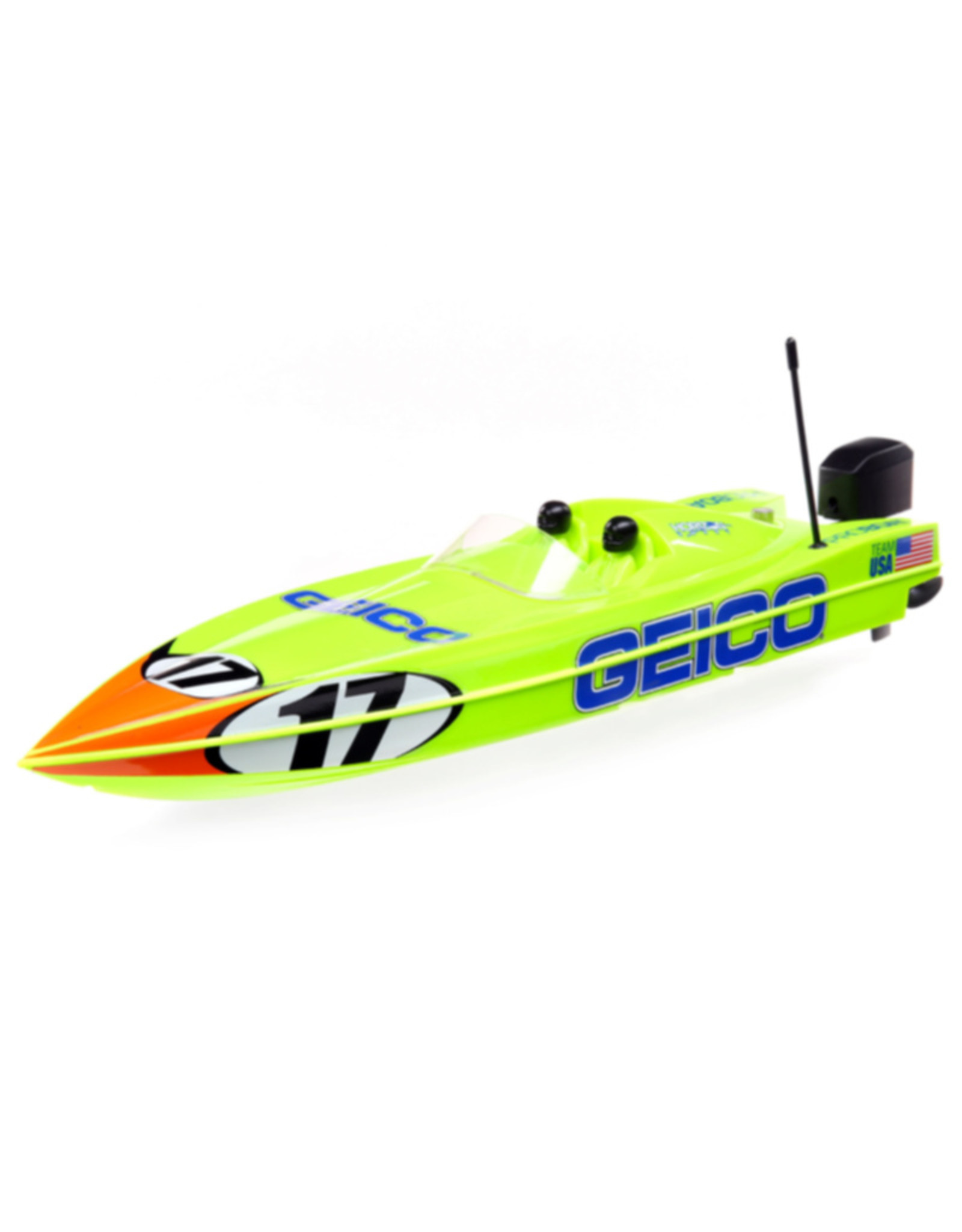 Proboat PRB08044T1 Miss GEICO 17 Power Rac DeepV w/SMART Chg&Batt:RTR