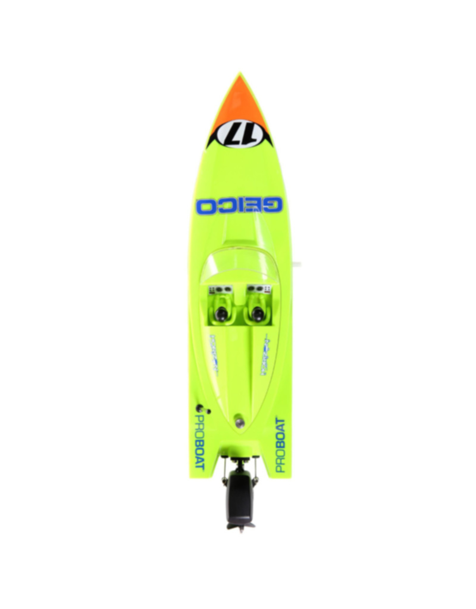 Proboat PRB08044T1 Miss GEICO 17 Power Rac DeepV w/SMART Chg&Batt:RTR