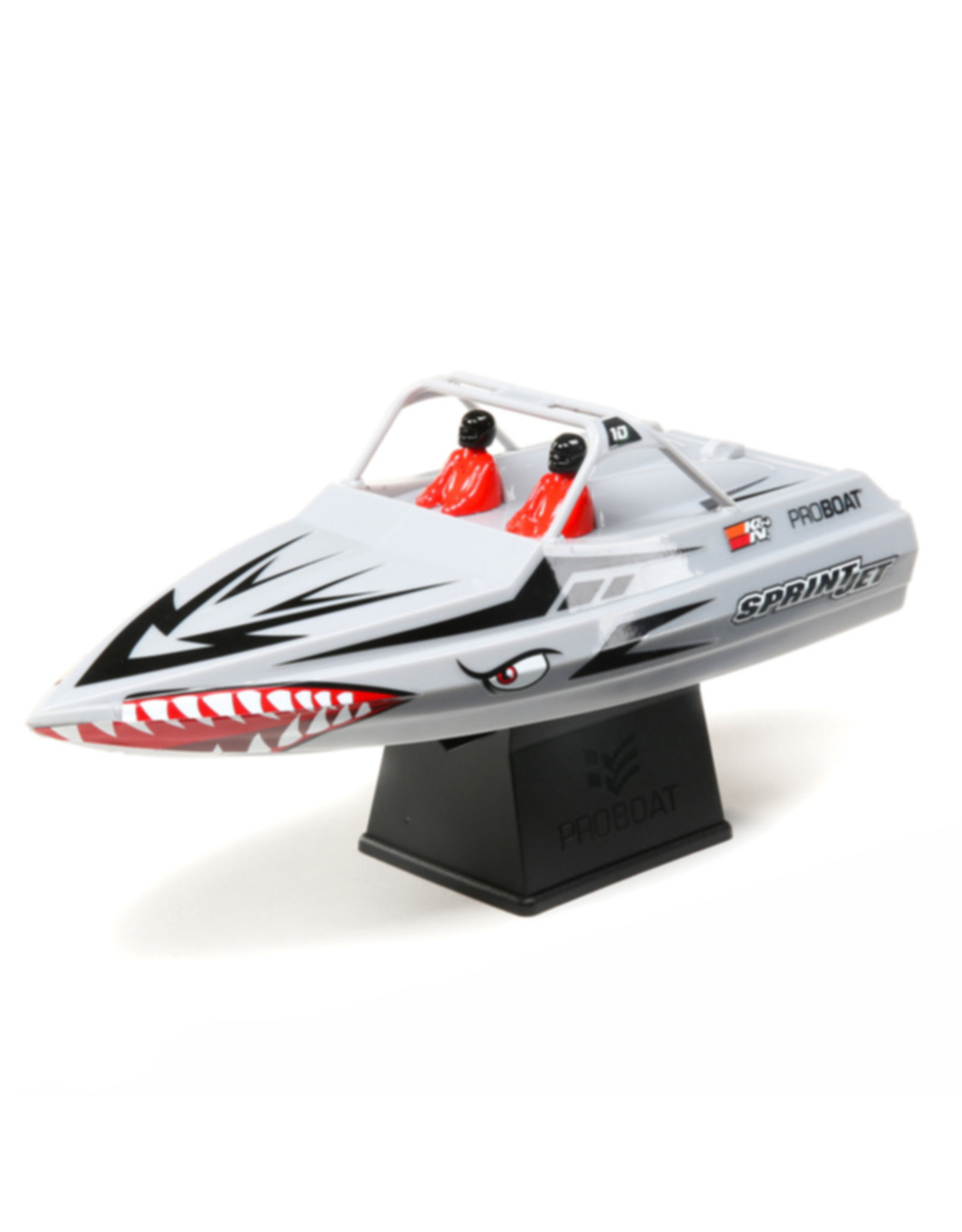 Proboat PRB08045T1 Sprintjet 9" Self-Righting Jet Boat Brushed RTR, Silver