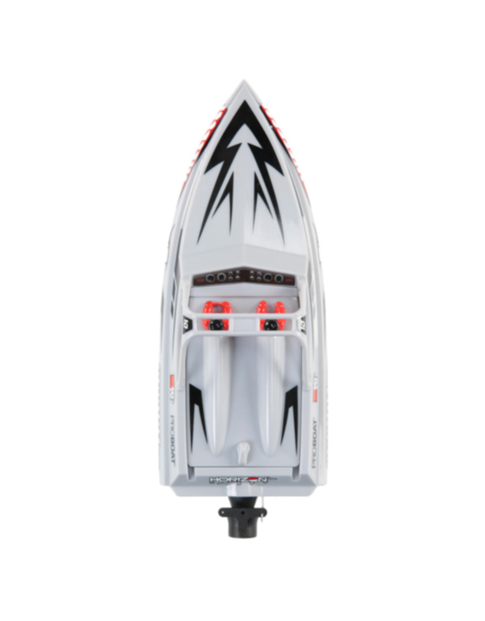 Proboat PRB08045T1 Sprintjet 9" Self-Righting Jet Boat Brushed RTR, Silver