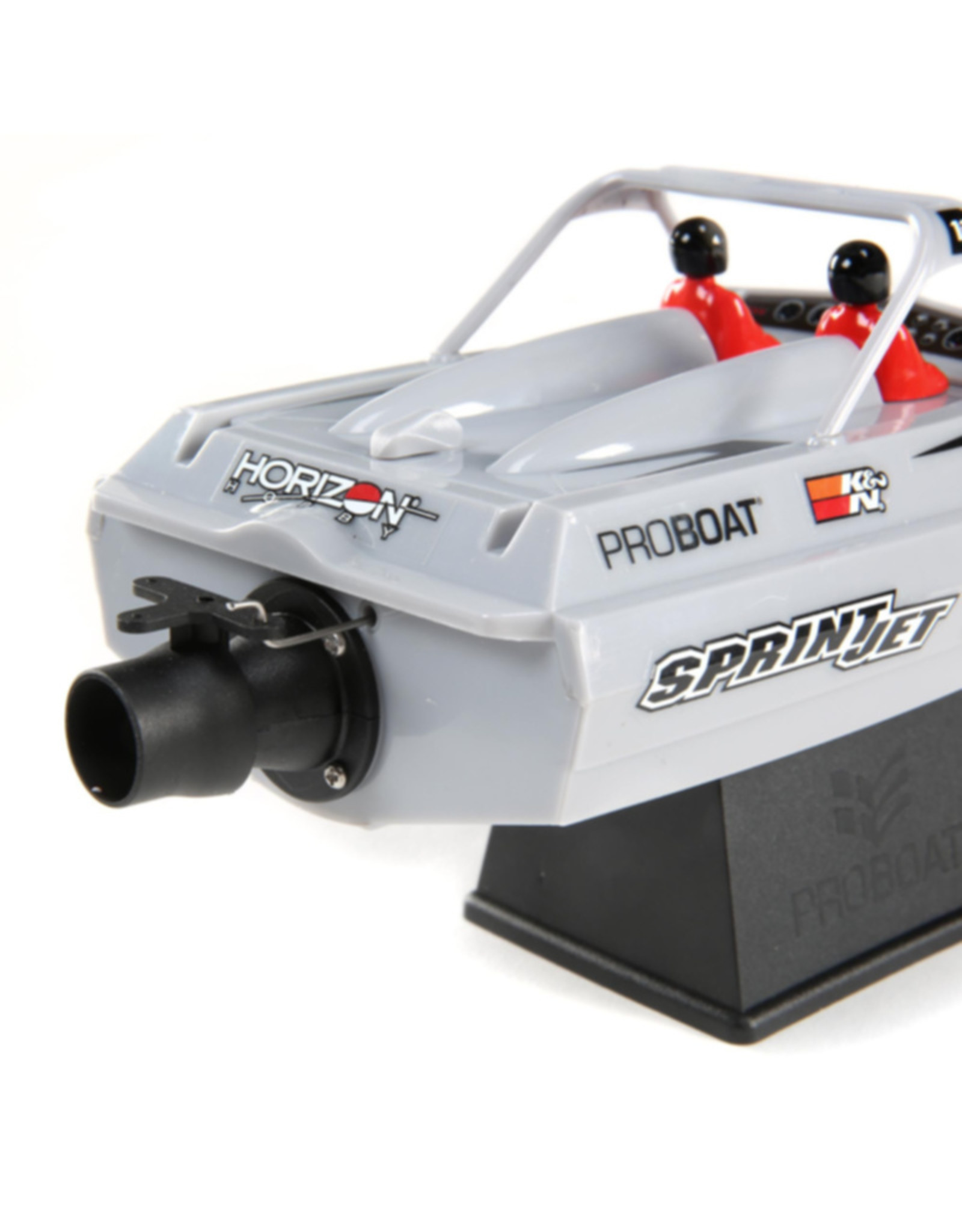 Proboat PRB08045T1 Sprintjet 9" Self-Righting Jet Boat Brushed RTR, Silver