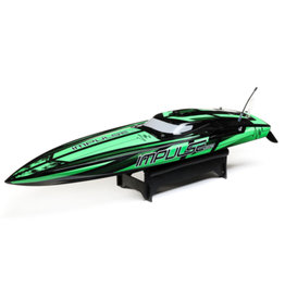 Proboat PRB08037T1 Impulse 32, 32", Deep-V, Brushless, Smart: RTR blk and green