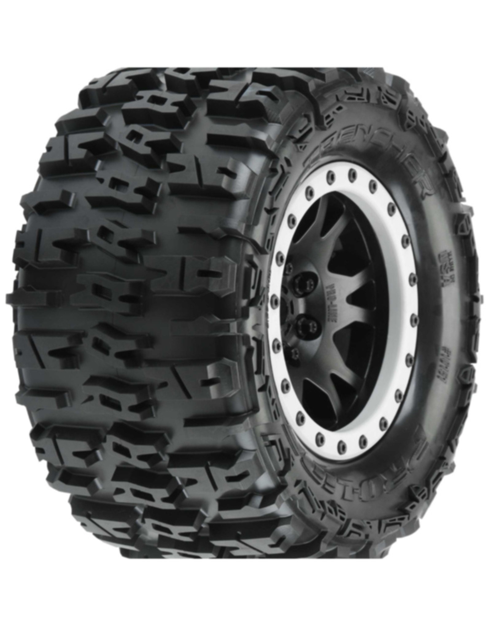 Proline Racing PRO1015113 Trencher 4.3" X-MAXX MTD Impulse Blk/Gry F/R