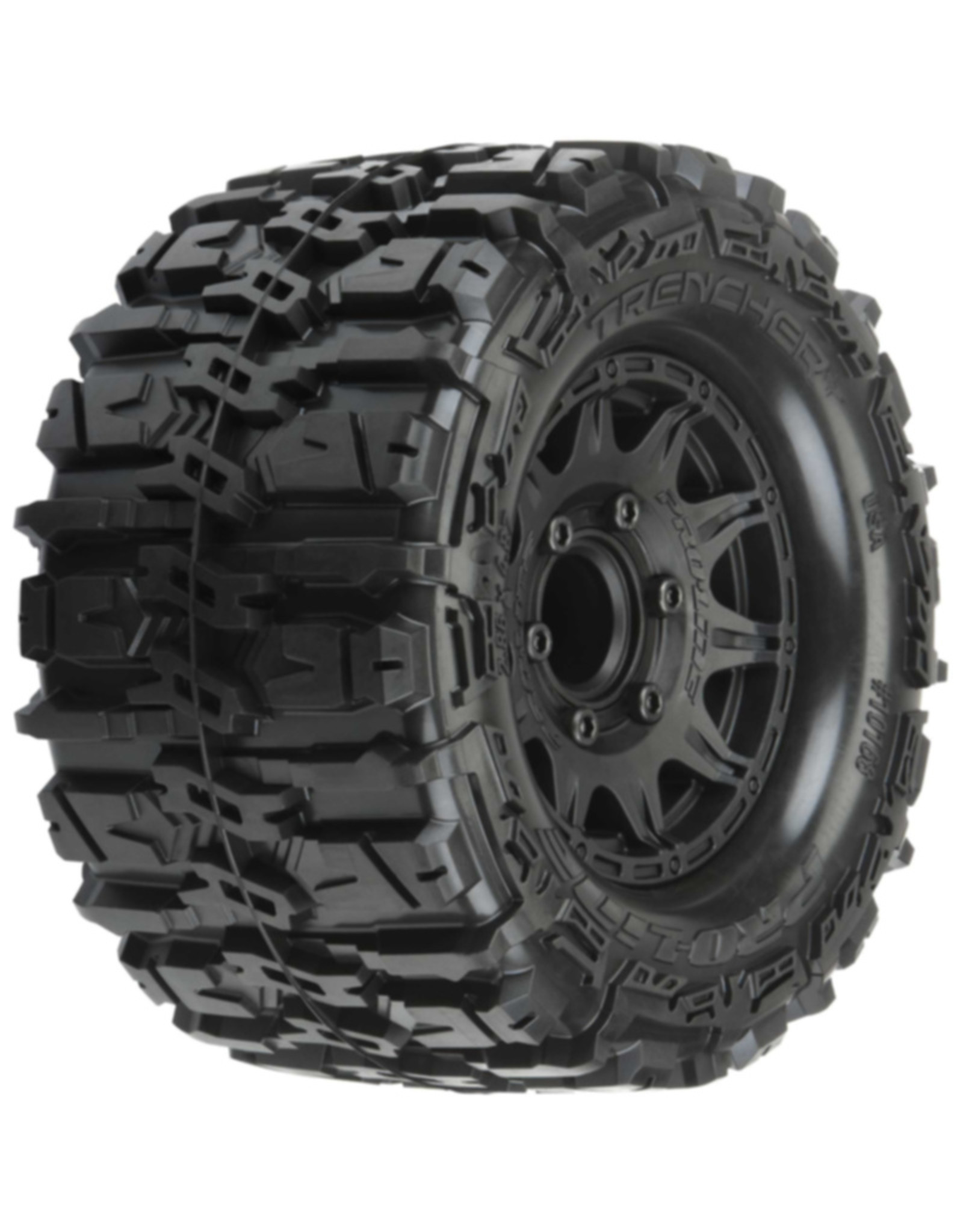 Proline Racing PRO1016810		Trencher HP 2.8 BELTED Tires MTD Raid 6x30 WhlsF/R