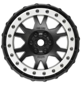 Proline Racing PRO276303 Impulse Pro-Loc Black Wheel w/Gray Ring: XMX(2)