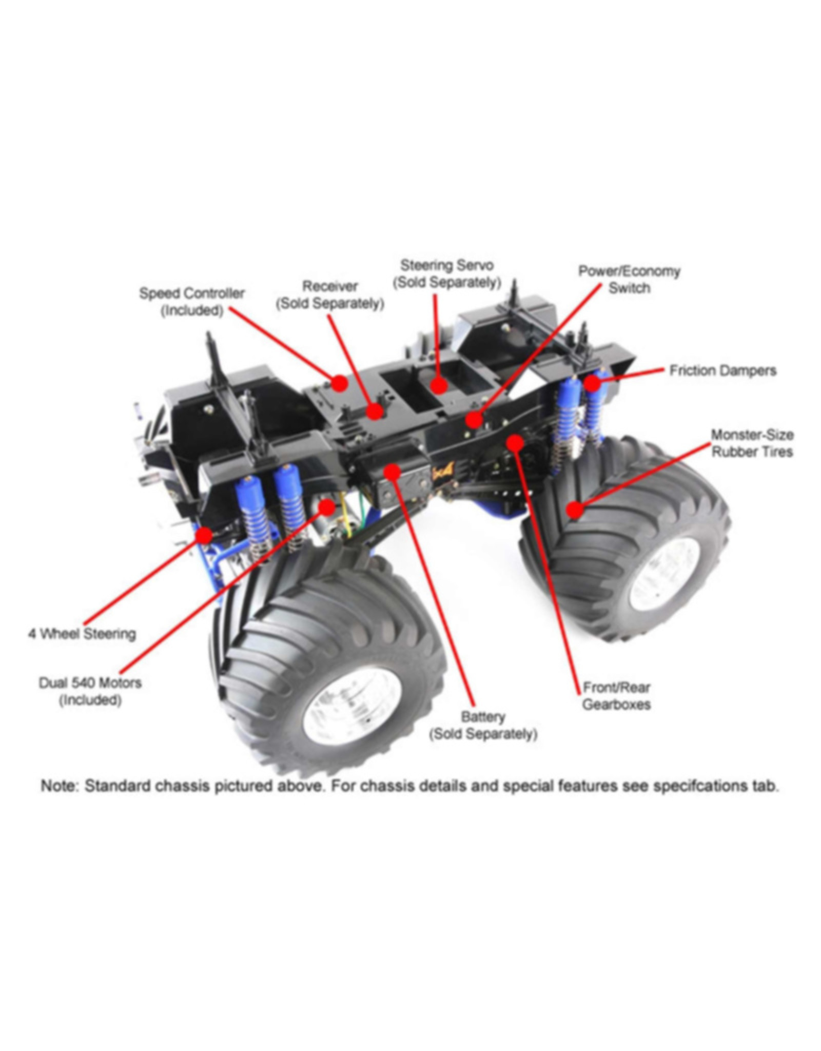 Tamiya TAM58518A		Super Clod Buster 4WD Truck Kit