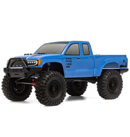 Axial AXI03027T1  1/10 SCX10 III Base Camp 4WD Rock Crawler Brushed RTR, Blue